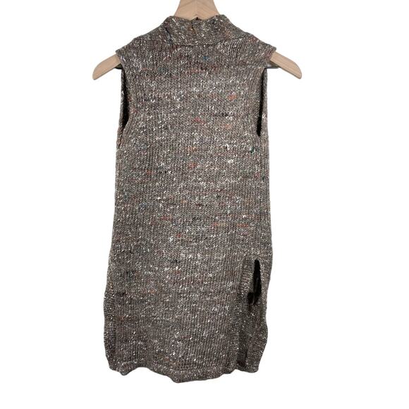 ARITZIA WILFRED Dunkirk Knit Vest Size XXS Wool Alpaca Silk Lagenlook Chunky - Picture 3 of 13